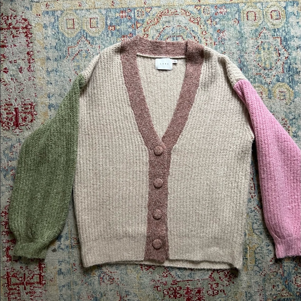 Color Block Sweater